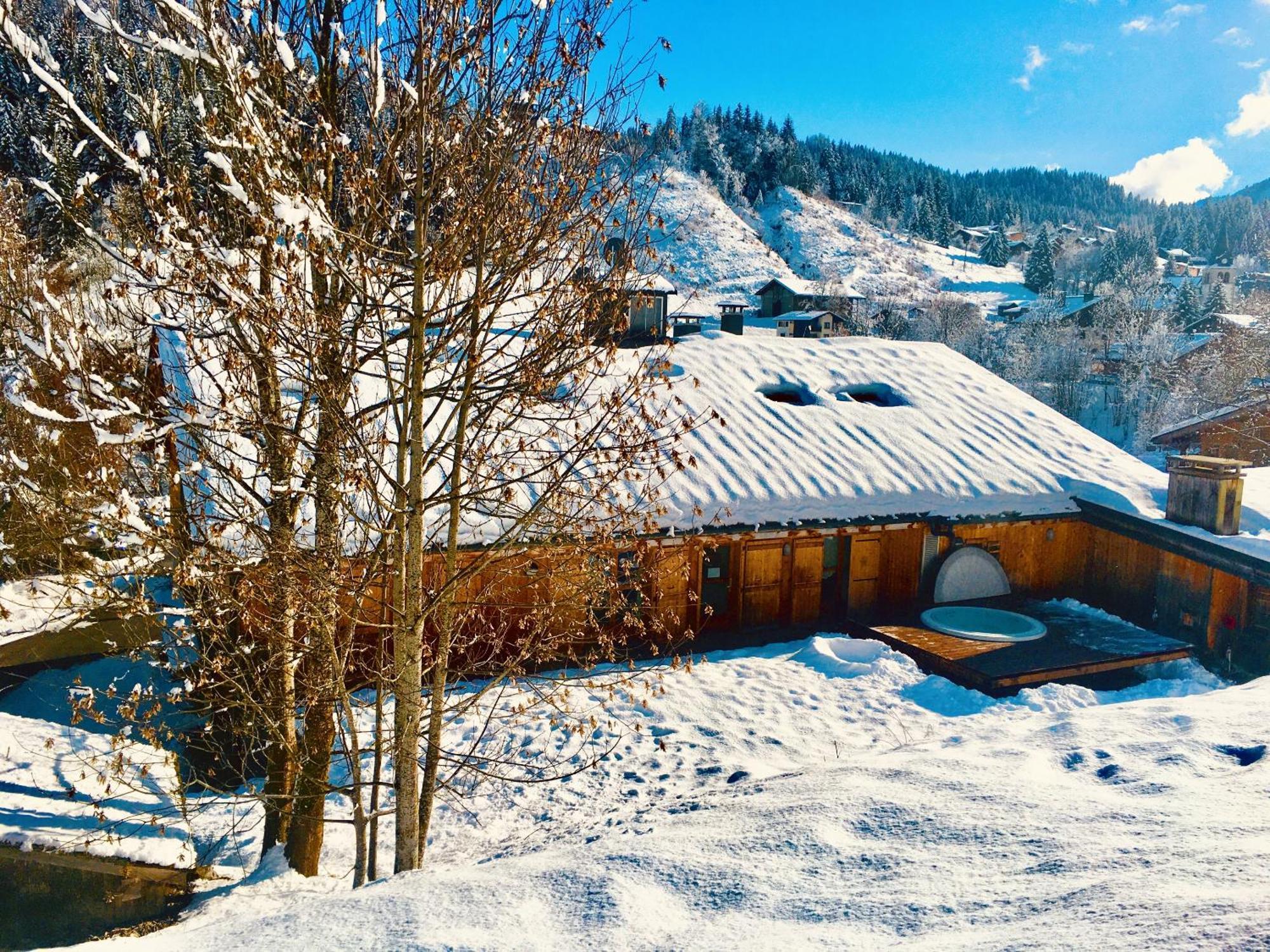 Residence La Chaumiere Les Gets Exterior photo